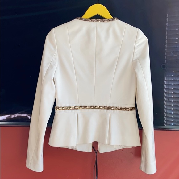 Swarovski Chrystal Zip-up Gizia Blazer Italy - Picture 4 of 8